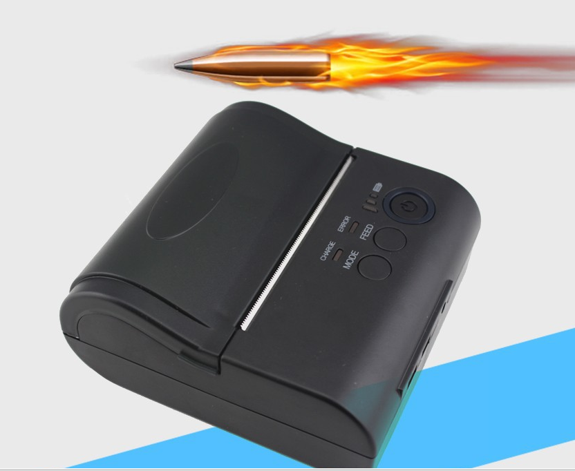 Mini impresora térmica Bluetooth 80mm Android JP-80LYA (negra)